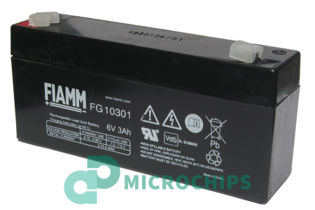 Купить Аккумулятор Fiamm FG10301 (AGM, 3Ah) Аккумулятор Fiamm FG10301 (AGM, 3Ah)