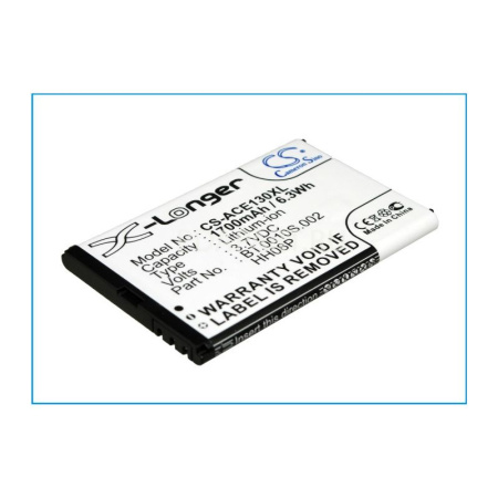 Аккумулятор для Acer E130 1700mah