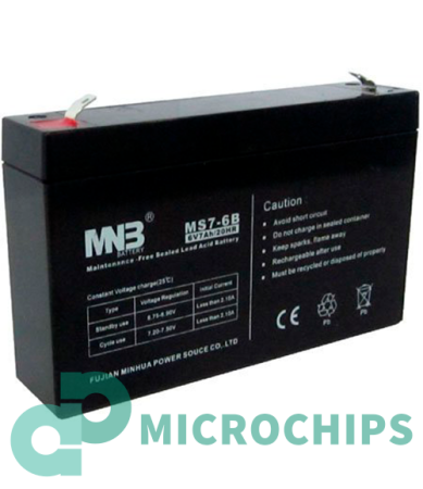 Аккумулятор MNB MS 7-6 F1 (AGM, 7Ah)