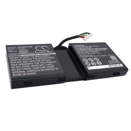 Аккумулятор для Dell Alienware M17x R5 (2F8K3) 5600mAh