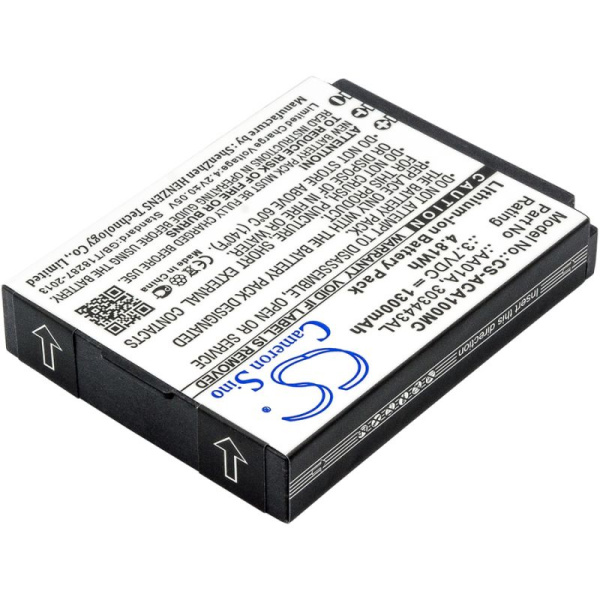 Аккумулятор для ACTIVEON CX, DX, LX 1300mAh