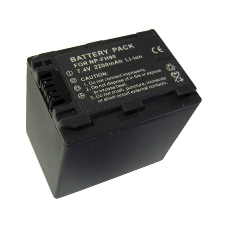 Аккумулятор усиленный CameronSino для Sony NP-FH90, NP-FH100 2000mAh