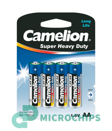 Батарейка Camelion Super HD Blue R6/AA 4BP