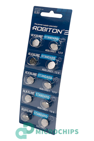 Купить Батарейка Robiton AG6/LR921 10BP Батарейка Robiton AG6/LR921 10BP