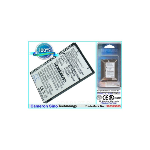 Аккумулятор для HTC Touch Viva 1100мАч CS