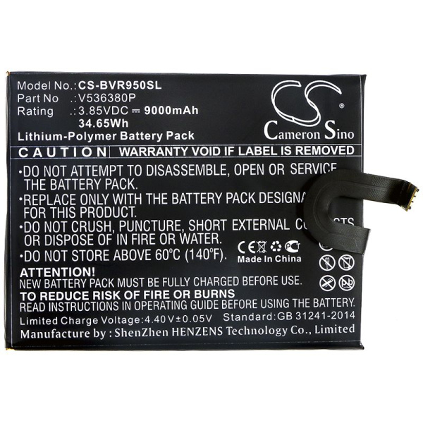 Аккумулятор для BLACKVIEW BV9500, BV9500 Pro 9000mah