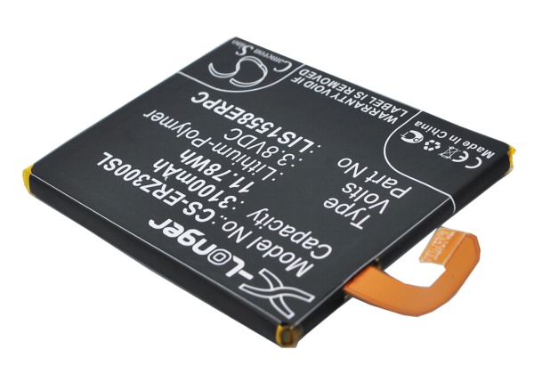 Аккумулятор CS-ERZ300SL, LIS1558ERPC для Sony Xperia Z3 D6603, 3.8В, 3100мАч, 11.78Wh