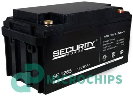 Купить Аккумулятор Security Force SF 1265 (AGM, 65Ah) Аккумулятор Security Force SF 1265 (AGM, 65Ah)