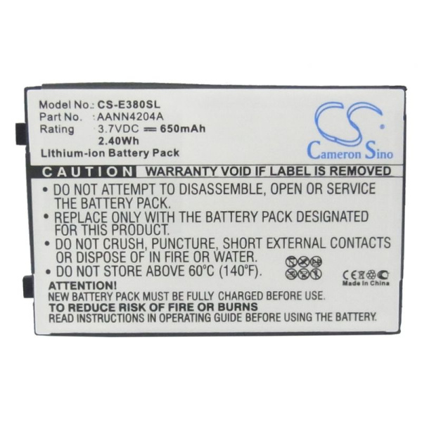 Аккумулятор для Motorola AANN4204A, AANN4210A 650mAh
