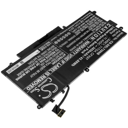 Аккумулятор для Dell Latitude 5289 2-in-1, Latitude 7390 2-in-1 (X49C1) 3850mAh