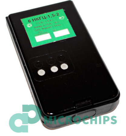 Аккумуляторная батарея Энергия 6НКГЦ-1.5-2 (1500mAh, 7.2V, NiCd)