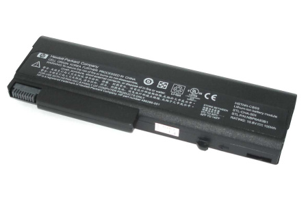 Аккумулятор (батарея) для ноутбука HP Compaq 8440p (HSTNN-I44C) 100Wh, 10.8V, 9200mAh, черная