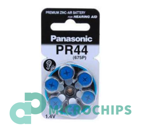 Купить Батарейка Panasonic PR 44 (ZA675) 6BP Батарейка Panasonic PR 44 (ZA675) 6BP