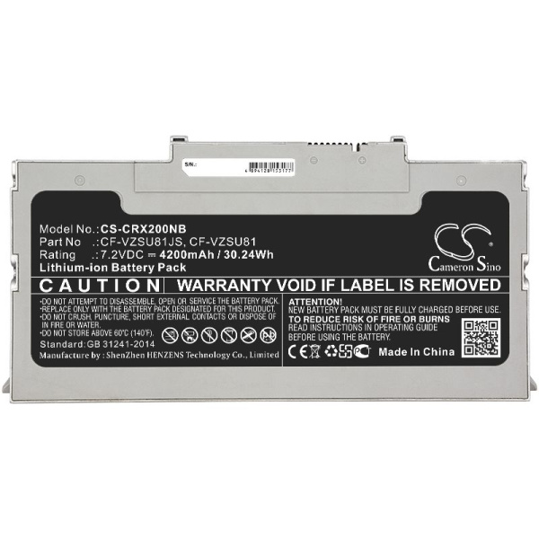 Купить Аккумулятор для Panasonic Toughbook CF-AX2, CF-AX3, Lets Note AX2 4200mah Аккумулятор для Panasonic Toughbook CF-AX2, CF-AX3, Lets Note AX2 4200mah