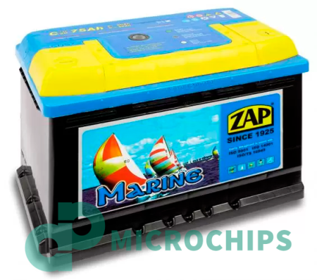 Купить Аккумулятор для лодок ZAP Marine 857 (AGM, 75Ah, 12V) Аккумулятор для лодок ZAP Marine 857 (AGM, 75Ah, 12V)