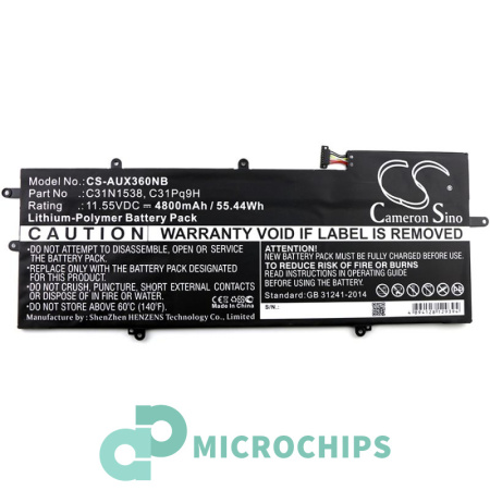 Купить Аккумулятор для Asus ZenBook Flip UX360 (C31N1528) 4800mAh Аккумулятор для Asus ZenBook Flip UX360 (C31N1528) 4800mAh