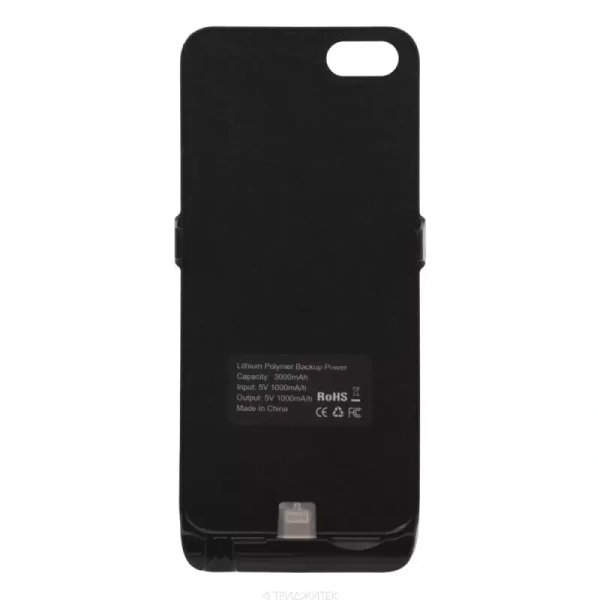 Купить Аккумулятор-чехол для Apple iPhone 5, 5S, 3000мАч, черная Аккумулятор-чехол для Apple iPhone 5, 5S, 3000мАч, черная