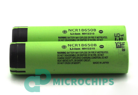 Аккумулятор Panasonic NCR18650B (Li-ion, 3350mAh, 3.7V)