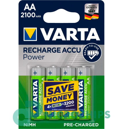 Аккумулятор Varta АА (NiMH, 2100mAh) 4BP Аккумулятор Varta АА (NiMH, 2100mAh) 4BP