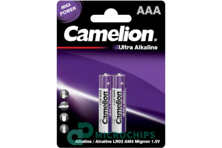 Батарейка Camelion Ultra LR03/AAA 2BP