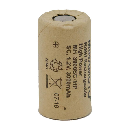 Аккумулятор SUNER 10С SC (NiMH, 3000mAh, 1.2V)