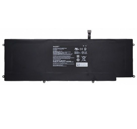 Аккумулятор (батарея) для ноутбука Razer Blade Stealth 2016, 2017 (RC30-0196, RZ09-0196), 53.6Wh, 4640mAh, 11.55V