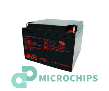 Аккумулятор WBR GP 12260 (AGM, 26Ah)