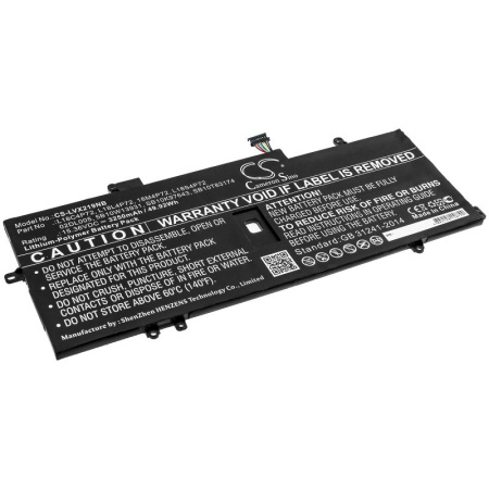 Аккумулятор для Lenovo ThinkPad X1 Carbon (2019), ThinkPad X1 Carbon G7 (2020) (L18C4P72) 3250mah
